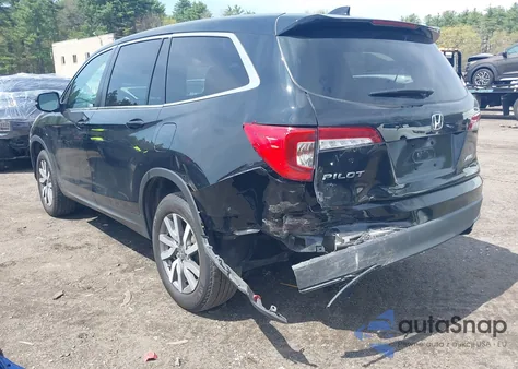 2019 Honda Pilot Ex-L from USA, damaged, VIN 5FNYF6H50KB098147